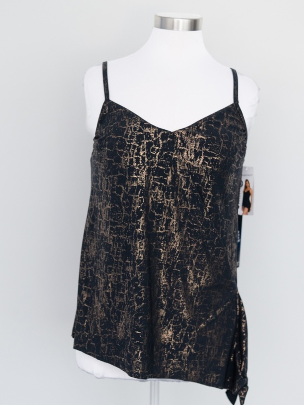 Magicsuit - Komodo Metallic Abstract Tankini Swim Top